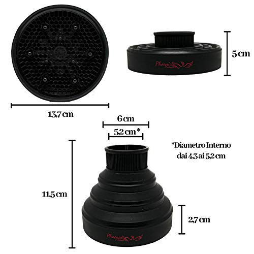 PHOENIX PRODUCTS Diffusore in Silicone Pieghevole