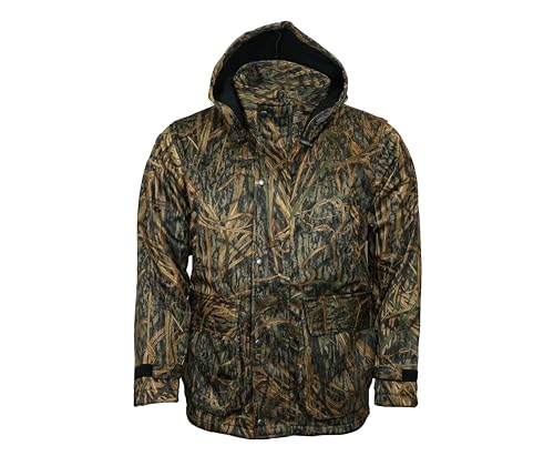 Veste de chasse et pêche étanche avec motif Mossy Oak homme