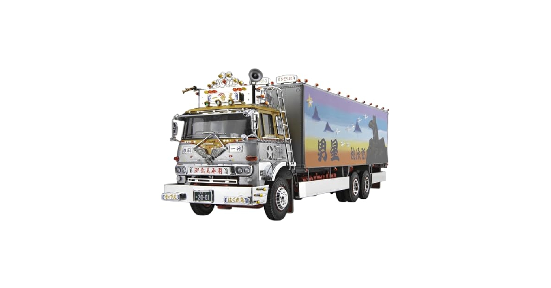トラック野郎 一番星 御意見無用 1/32スケール 4905083202616-010.jpg