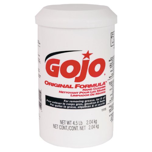 GOJO ORIGINAL FORMULA Hand Cleaner, 4.5 Crème Style Hand Cleaner Canister (Case of 6) – 1115-06