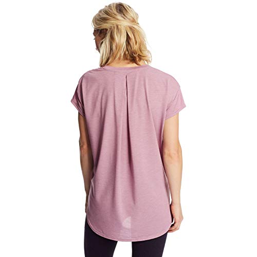 C9 Champion Womens Active Tee T Shirt, Mauve Mist Purple Heather, Large Us #TOP1