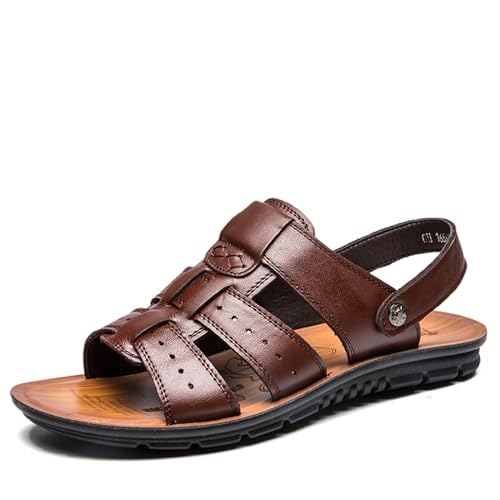Men's Leather Fisherman Sandal