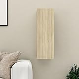 Ambiance de vie moderne : le design tendance et l'aspect chêne Sonoma attrayant font de ce meuble TV un accroche-regard, qui s'intègre parfaitement dans les salons modernes et complète élégamment votre centre de divertissement.