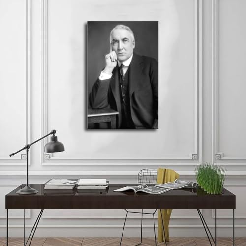 Poster Warren G Harding impression sur toile déco murale 30x45 cm - 3