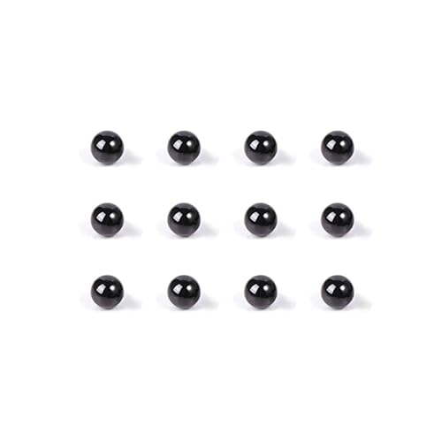 Dipwand SIC Pearl Lot de 12 perles SIC de 4 mm de diamètre extérieur pour rétention de la chaleur en laboratoire, bracelets, colliers et travaux manuels