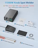 11500W Batterie Punktschweißgerät,Bedienung über Drehknopf,100 Stufen einstellbar,Fußpedalbedienung 0,1–0,3mm Punktschweißgerät mit Dual-Impulsausgang,zur Herstellung von DIY-Batteriepacks – Ansicht 8