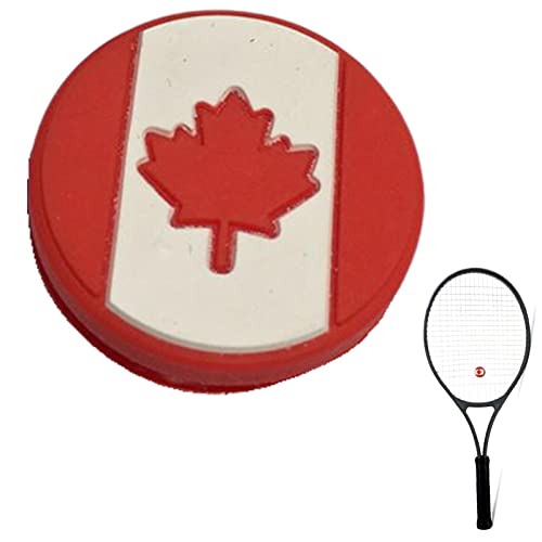 Blue Fish Raqueta Tenis Absorción Impactos | Absorción Impactos Raqueta Tenis Estilo Bandera Nacional - Amortiguadores Vibraciones Tenis Estilo América/Reino