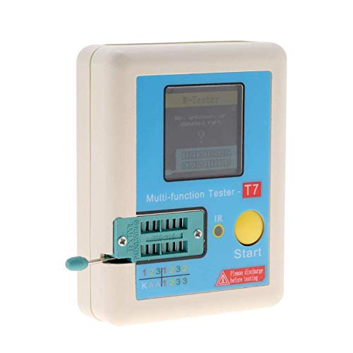 TFT Transistor Digital Transistor, LCR-T7 Transistor Capacitor Tester Full Color Display Graphic Tra