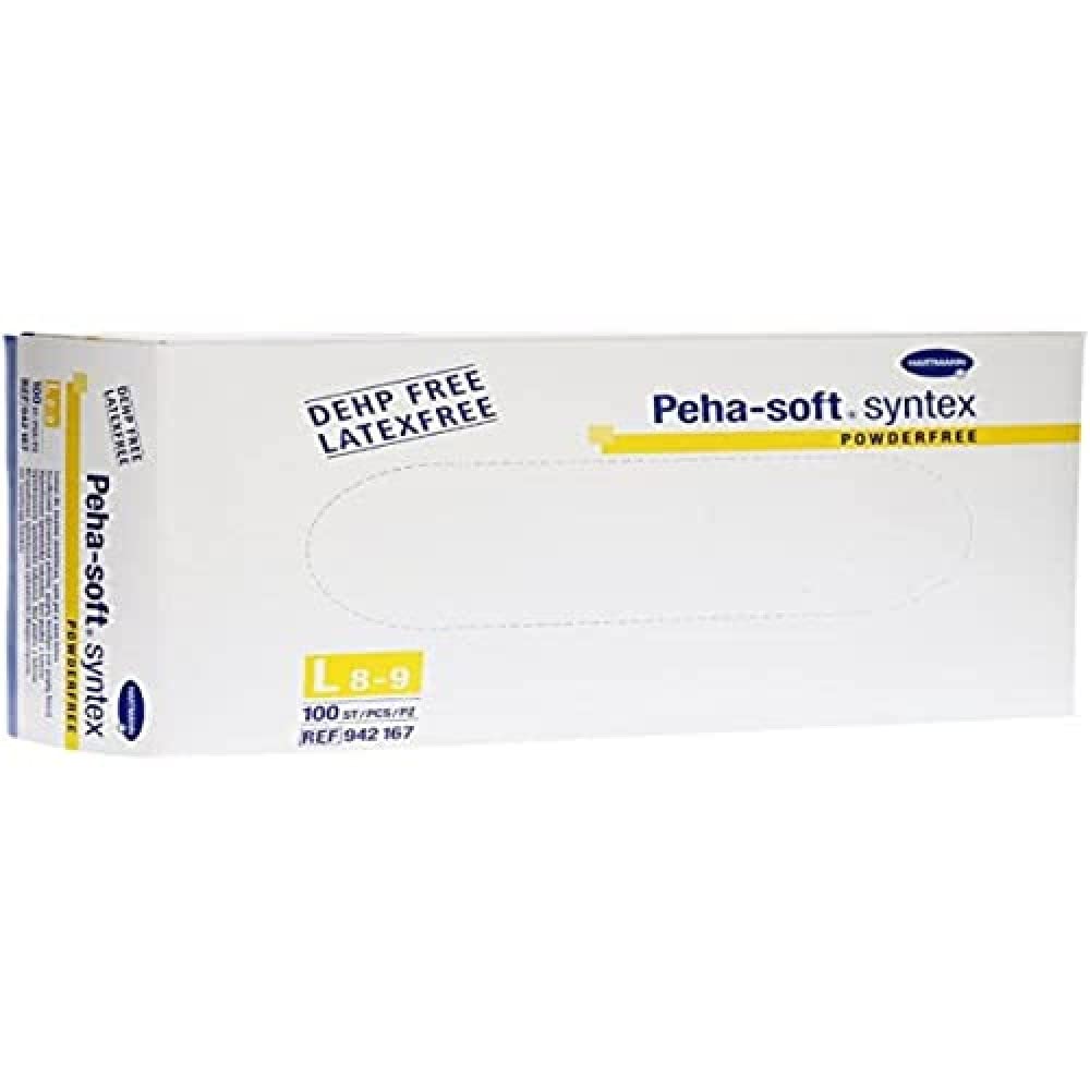 Guante Vinilo 100 U S/Polvo Gde Peha-Sof