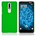 Produktbild PhoneNatic Case kompatibel mit Nokia 3.1 Plus - Hülle grün gummiert Hard-case Cover