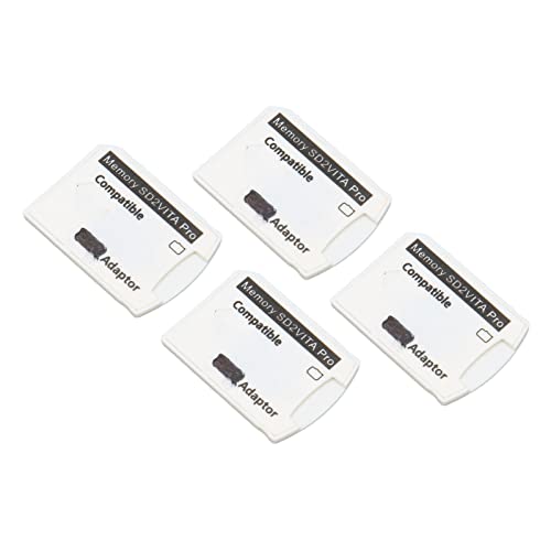 Adaptador de Tarjeta de Microalmacenamiento para PS Vita – Reemplace la Costosa Tarjeta de Memoria Vita con Cualquier Micro SD de hasta 256 GB, Velocidad de Carga 20% -30% Más