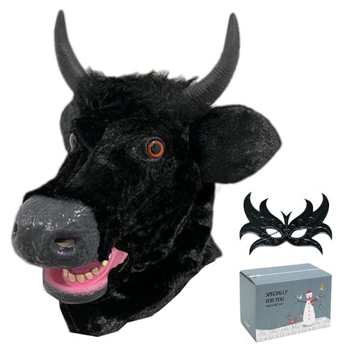 AFSN Furry Mask Bull Head Mask