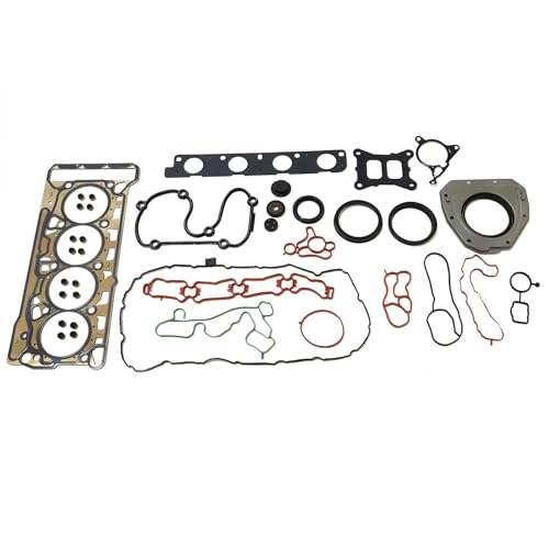 Image of XQSMWF 1.8L /2.0L MLS Cylinder Head Gasket Set, Fit for VW Beetle Jetta Passat Golf 2012-2018, Fit for Audi A3 S3 A4 A5 A6 Q5 TT 2013-2018, Replace 06L103649B 06L103383B 06L103383 06K103171E