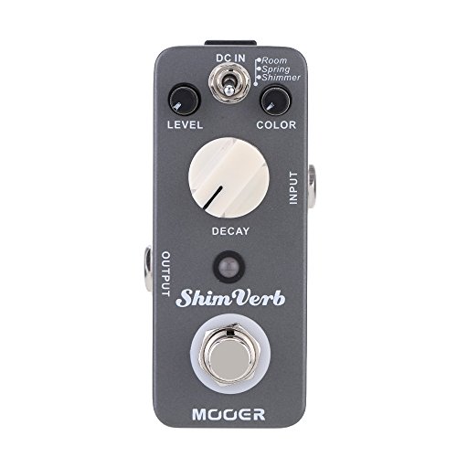 SHUIYUE Shim verbe Reverb numérique Mini Micro pédale d’effet pour Guitare électrique True Bypass,Effet Guitare - Les Beatles, Paul McCartney, John Lennon, RIngo Starr, George Harrison SHUIYUE Shim verbe Reverb numérique Mini Micro pédale d'effet pour Guitare électrique True Bypass,Effet Guitare – Image 7