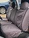 Durafit Seat Covers made to fit 2003-2007 Chevy Silverado and GMC Sierra, Work Truck Waterproof Seat Covers, Front 40/20/40 Split Seat,Manual Controls and Without Console, in Charcoal, Endura Fabric. SOLID ARMREST