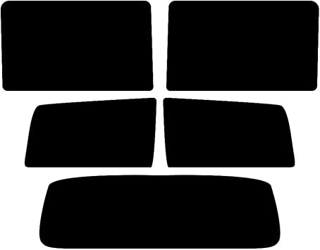 Pre Cut Window Tint for Dodge Nitro 5-door - 2007 to 2012 - Rear Windows 35% Light Smoke