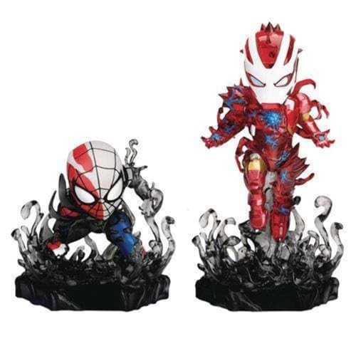 Beast Kingdom San Diego Comic-Con 2020 Exclusive Marvel Maximum Venom Special MEA-018SP Mini Egg Attack Figure 2-Pack Multicolor Standard