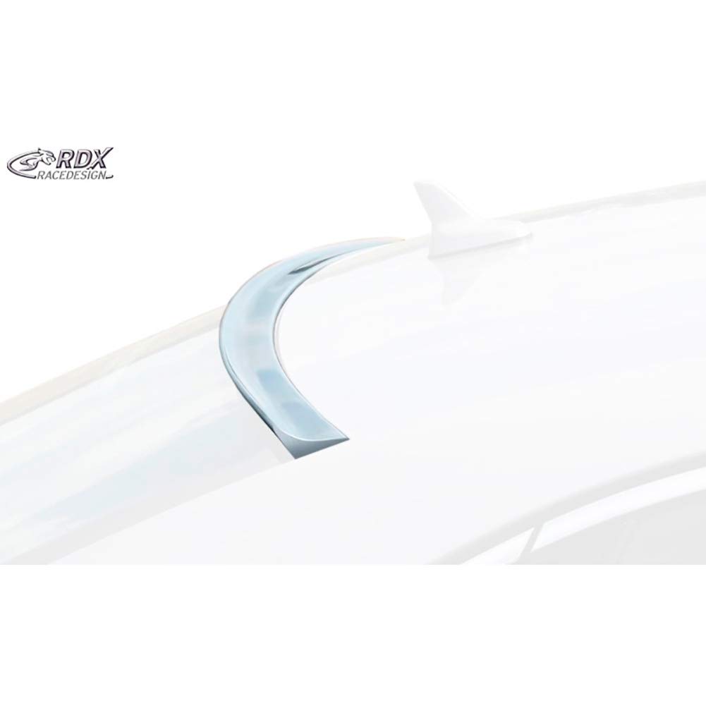 Lèvre becquet de toit compatible avec BMW Série 5 E60 Sedan 2003-2010 (ABS), noire