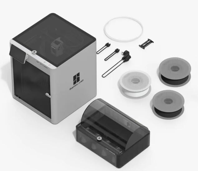 Image of BambuLab X1CC (Carbon Combo) with AMS for Multi Colour 3D Printing by WOL3D