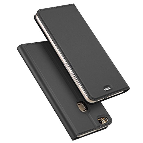 Verco Funda para Huawei P9 Lite PU Cuero Flip Folio Carcasa Soporte Plegable Ranuras para Tarjetas...