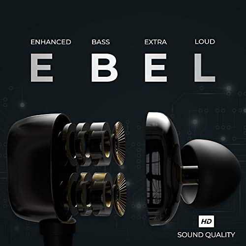 Image of World Of PLAY PLAYGO N23 (2020) Wireless Earphones with 20+ Hrs Battery Life, Dual EBEL Drivers, Bluetooth 5.0 Splashproof Neckband (Galaxy Black)