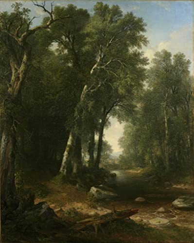 Impression d'affiches Ruisseau Woodland Durand pour une Ambiance Nature dans le Salon