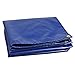 Bâches Toile De Grattage pour Couteau en PVC épaissi Résistant à l'usure, Camion Automobile Bateau Serre De Protection œillets en Métal 520g / M² Bleu(Size:3×3M)