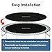 NONMON Trampoline Replacement Mat Fits 15 ft Round Trampoline Frame with 96 V-Hooks Fits 6.5-7 inch Trampoline Mat, UV-Resistant, with Spring Hook(Not Include Spring)