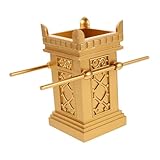 VICASKY Spirituelles Gebetsaltar-Ornament aus Goldenem Resin Stabile Tischdekoration für Religiöse Feierlichkeiten Vielseitiges Spirituelles Altar-dekor für Gebets Festtagsambiente