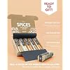 TIMBER TASTE Spice Gift Set & International Herbs for Women - 5 Exotic Gourmet Blends from the World | Cooking Gift Baskets | Spices Gift Basket for Women | Spices and Seasonings Sets