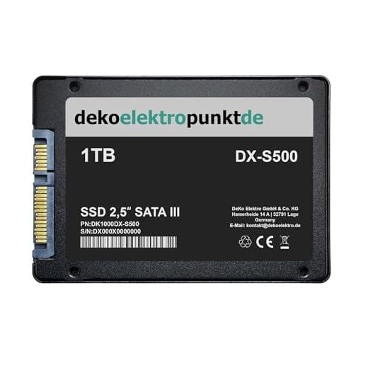 1 TB SSD-hårddisk med installationsramuppsättning (2,5 tum till 3,5 tum) kompatibel med ASUS Z170 PRO spelmoderkort – inkl. skruvar och SATA-kablar