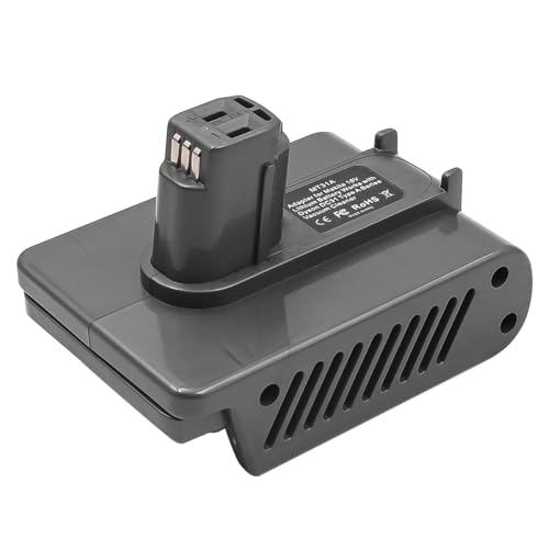 ZONADAH Adapter für Makita DC31 Typ A Batterieadapter 18 V Batterie zum Ersetzen für Dyson Typ A DC34 DC31 DC35 DC44 DC45 Batterieadapter für Dyson Typ A Staubsauger