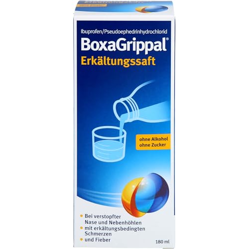 Preisvergleich Produktbild BoxaGrippal Erkltungssaft, 180 ml