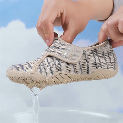 Mnplciea Toddler Barefoot Shoes Quick Dry Water Shoes Non-Slip Lightweight Swim Sneaker3