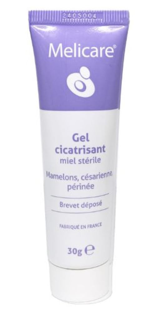 Melicare Gel Cicatrisant, Miel Stérile, Pour Mamelons, Césarienne et Périnée, 30g