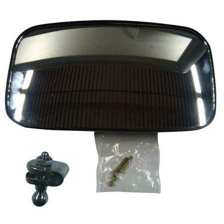Forklift Mirror, Plastic, Metal, Black