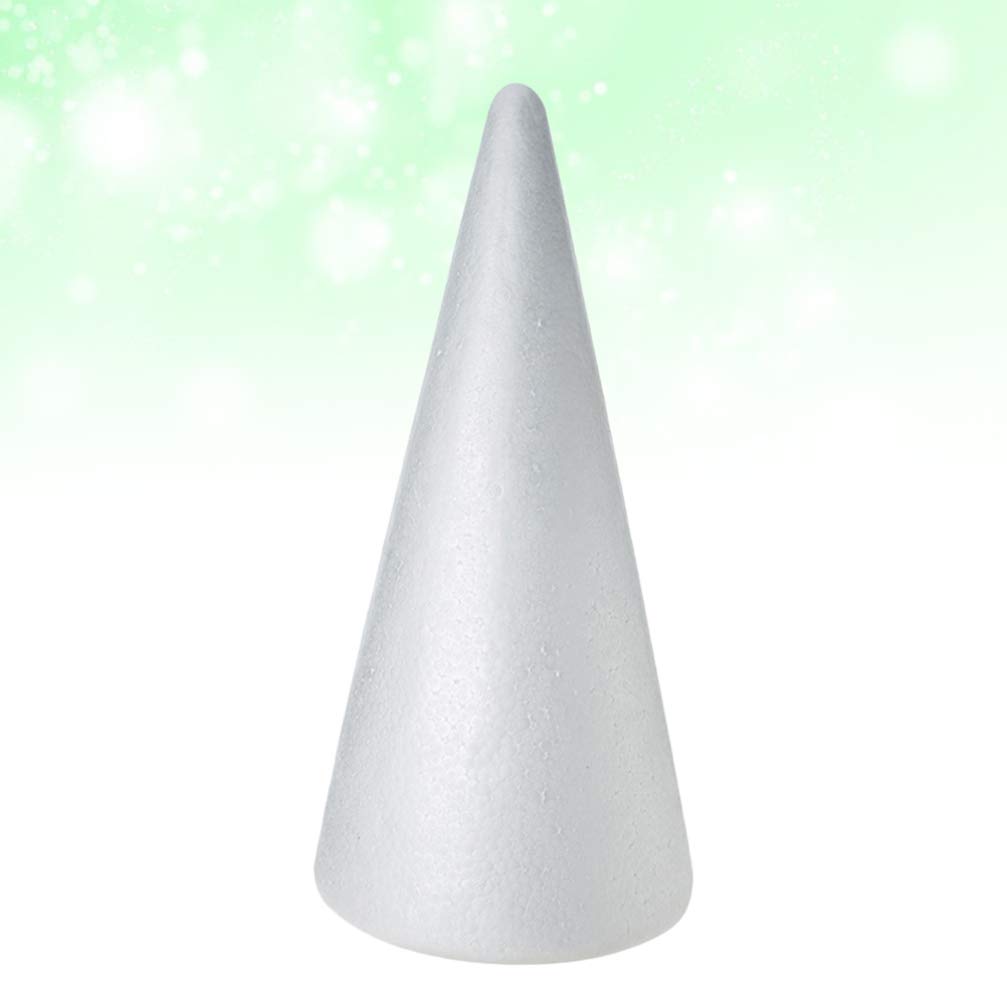 HoveeLuty Styroporkegel 12 Stück - Bastelkegel Für Weihnachtsdeko