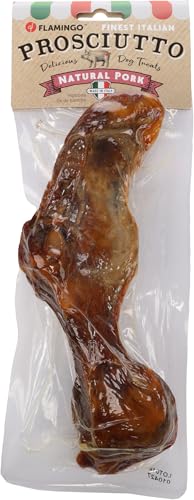 hundeleckerli - leckerli Hund - Nature Schweinehüftknochen - mit Fleisch - 350 g - glutenfrei - ohne Zuckerzusatz