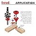 Freud Premier Adjustable Rail & Stile Bit - Ideal for Doors, Windows, Veneered Plywood, Hardwoods & Softwoods - 1-11/16