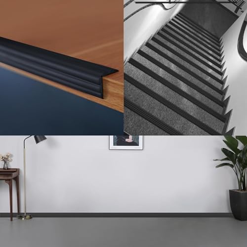 Garniture flexible noire intérieure et extérieure pour finition de maison - 6