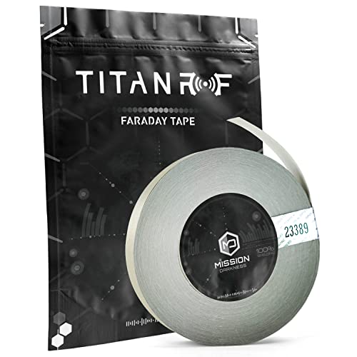 Ruban adhésif conducteur Faraday TitanRF pour blindage de cage et tissu