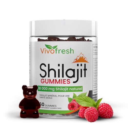 VivoFresh Shilajit Pur Himalaya | Boost d'Énergie Naturelle | +85...
