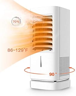 Space Heater,1500W Ceramic Space Heater With Humidifier Portable Oscillating Electric Heater 2 Mode