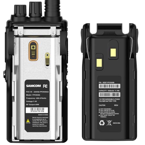 SAMCOM Two Way Radios 6 Packs with 6 Shoulder Mics - image 9