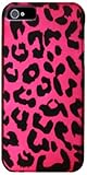 Zizo Rubberized Design Protective Cover for iPhone 5/5S - Retail Packaging - Pink Leopard Design