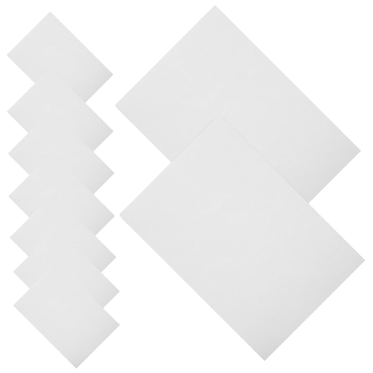 DEARMAMY 100 Blatt Aquarellpapier Weiß 160g Papier für Kinder und Künstler zum Malen mit Wasserfarben für Skizzen und Schulgebrauch
