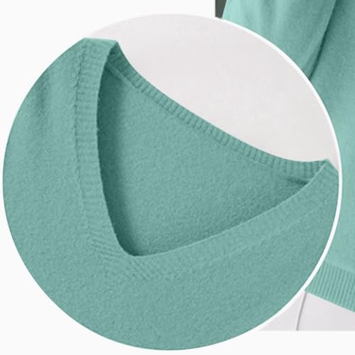 Girls V Neck Sweater Long Sleeve Knit Pullover Tops Boys Knitted Sweater Teen Kids Basic Solid Knitted Pullover Undershirt3