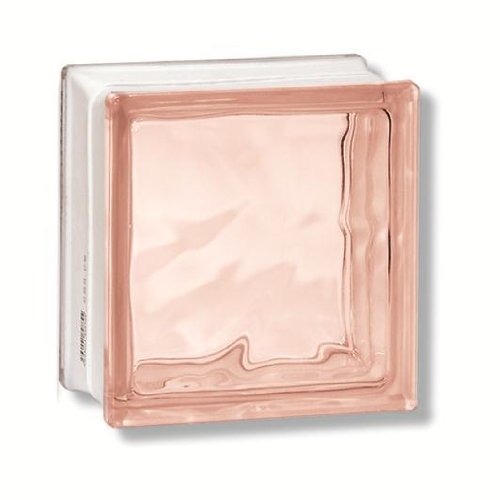 Vetromattone 19x19 Azzurro Wave - Blocco Vetro Per Muratura, Design Ondulato, Luce E Design (106306) - Foto 7