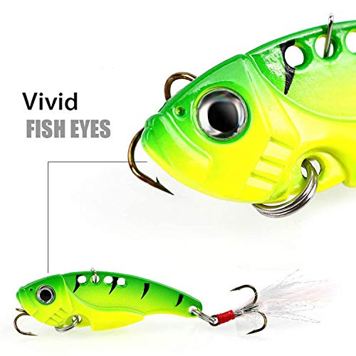 Sougayilang Spinner Spoon Blade Swimbait Freshwater Saltwater Fishing Tackle Lures And Baits-4Pcs #TOP2