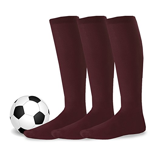 Image of Soccer Athletic Team Sports Knee High Tube Socks Softball Baseball Kids Women Men Unisex